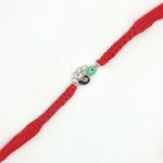 Load image into Gallery viewer, Premium Feather 925 Sterling Silver Rakhi for Brother