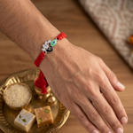 Load image into Gallery viewer, Premium Feather 925 Sterling Silver Rakhi for Brother