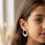 Load image into Gallery viewer, Twister Alto 925 Sterling Silver Hoop Earrings