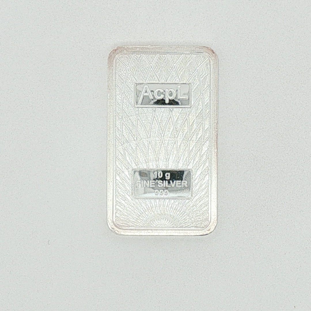 999 purity Silver Bar 10 / 50 Grams BIS Hallmarked