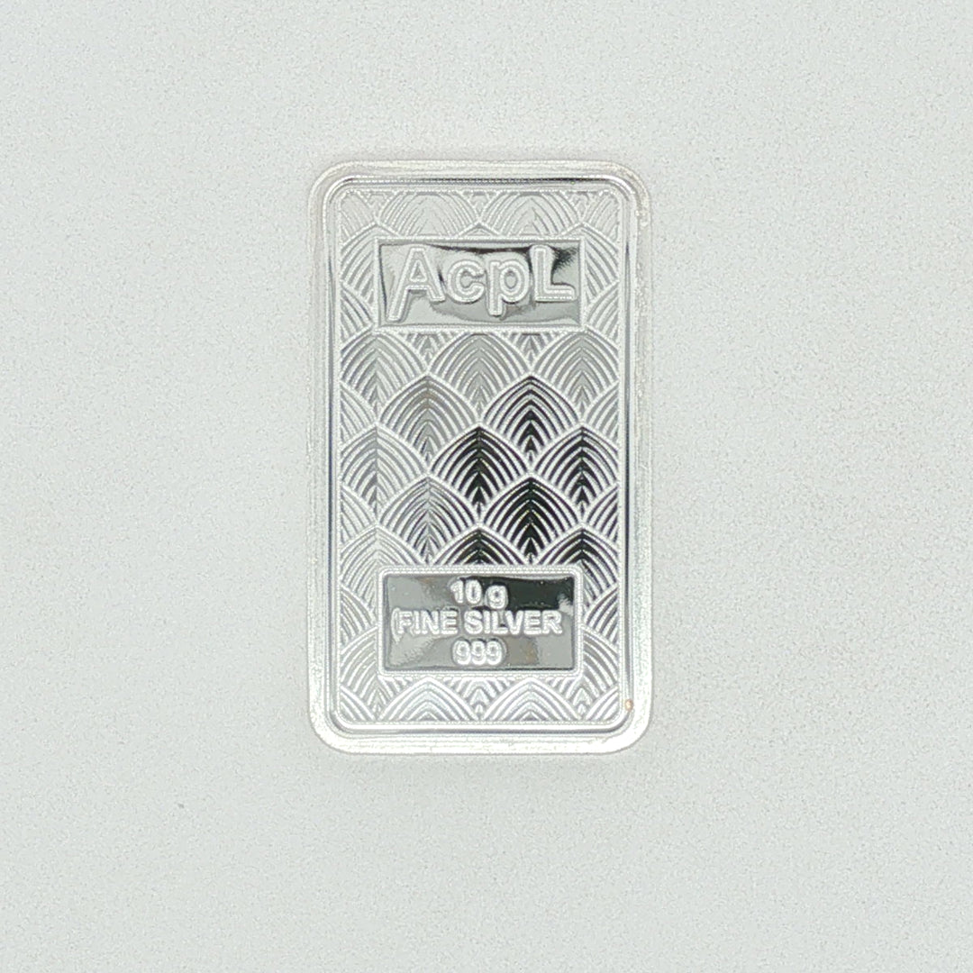 999 purity Silver Bar 10 Gram BIS Hallmarked