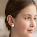 Load image into Gallery viewer, Twin Knot 925 Sterling Silver Stud Earrings