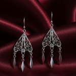 Load image into Gallery viewer, Tribal Link 925 Sterling Silver Earrings