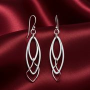 Galaxy  Link 925 Sterling Silver Earrings
