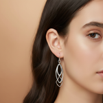 Load image into Gallery viewer, Galaxy  Link 925 Sterling Silver Earrings
