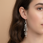 Load image into Gallery viewer, Point Link 925 Sterling Silver Earrings
