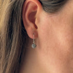 Load image into Gallery viewer, Berry Fruity Rhodium Plated 925 Sterling Silver Dangling Hook Earrings for Women
