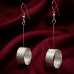 Load image into Gallery viewer, Premium 925 Sterling Silver Designer Dangling Hook Earrings