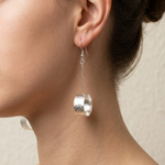 Load image into Gallery viewer, Premium 925 Sterling Silver Designer Dangling Hook Earrings