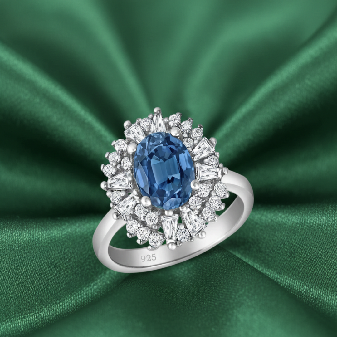 The Celestial Club 925 Sterling Silver Ring