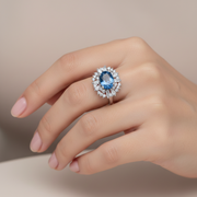 The Celestial Club 925 Sterling Silver Ring