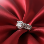 Load image into Gallery viewer, Premium 925 Sterling Silver Solitaire Ring with Sparkling Stone