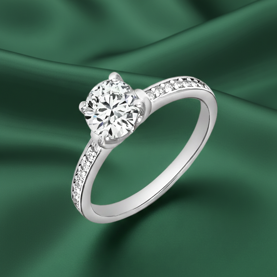 Diva Solitaire Collection 925 Silver Ring