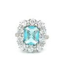 Load image into Gallery viewer, Premium 925 Sterling Silver Solitaire Ring with Sparkling Stone