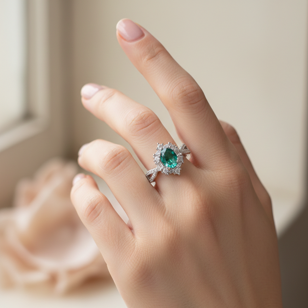 Margaret 925 Silver Ring