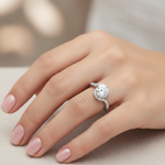 Load image into Gallery viewer, UNO Solitaire 925 Silver Ring