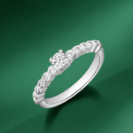Load image into Gallery viewer, Classic Solitaire 925 Silver Ring
