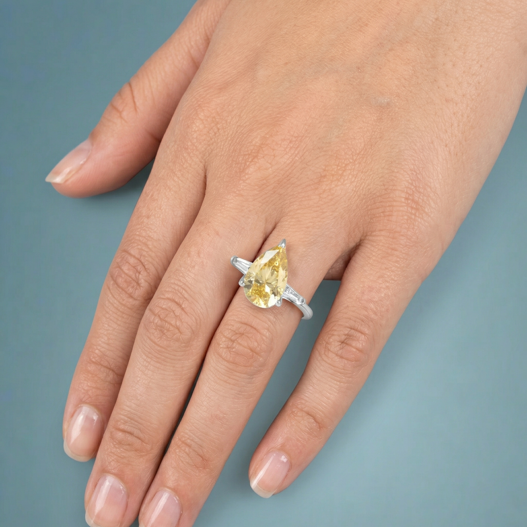 Jagruti Solitaire 925 Silver Ring