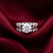 Stunning 925 Sterling Silver Solitaire Ring with Brilliant Cut Stone