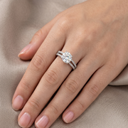 Elegant 925 Sterling Silver Solitaire Ring for Women