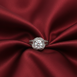 Load image into Gallery viewer, Premium 925 Sterling Silver Solitaire Ring with Sparkling Stone