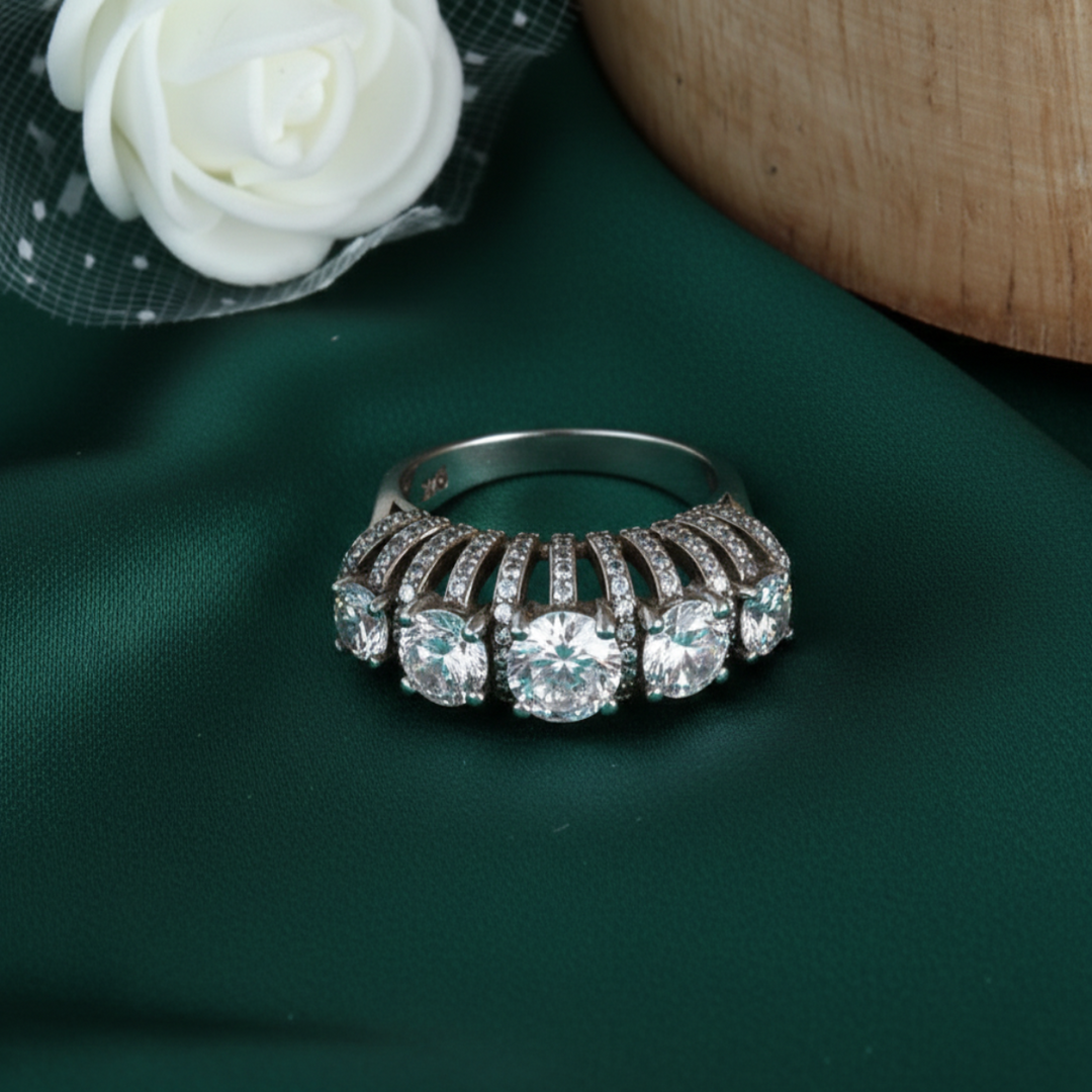 Azure Fusion 925 Sterling Silver Ring