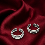 Load image into Gallery viewer, 925 Sterling Silver Classic Adjustable Toe Ring