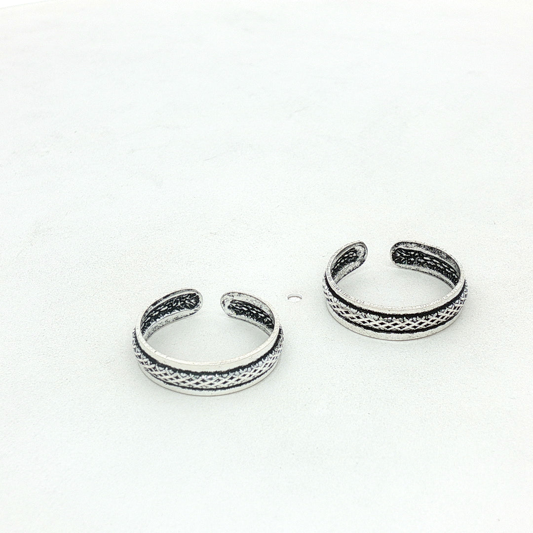 925 Sterling Silver Classic Adjustable Toe Ring