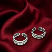 925 Sterling Silver Classic Adjustable Toe Ring