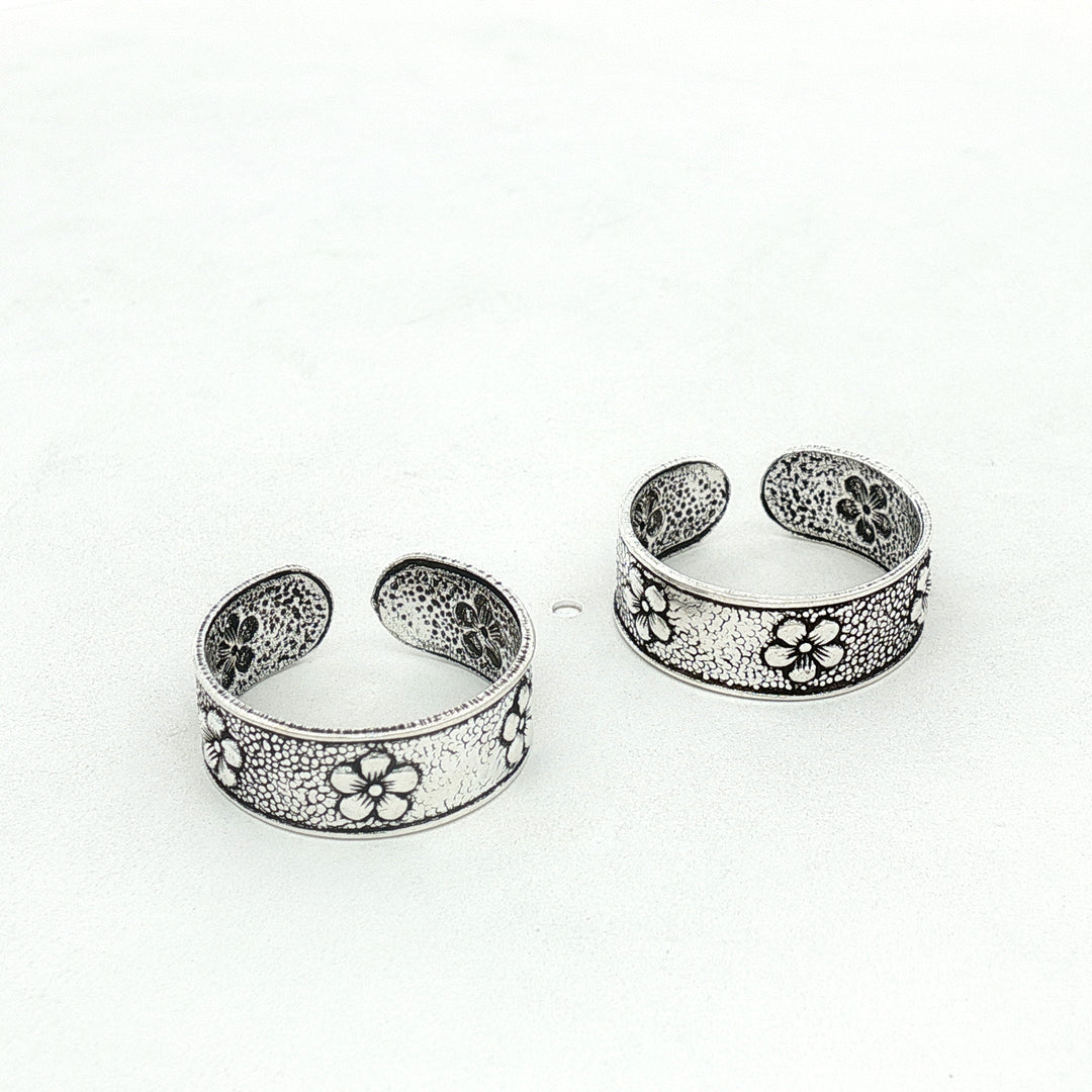 925 Sterling Silver Classic Adjustable Toe Ring