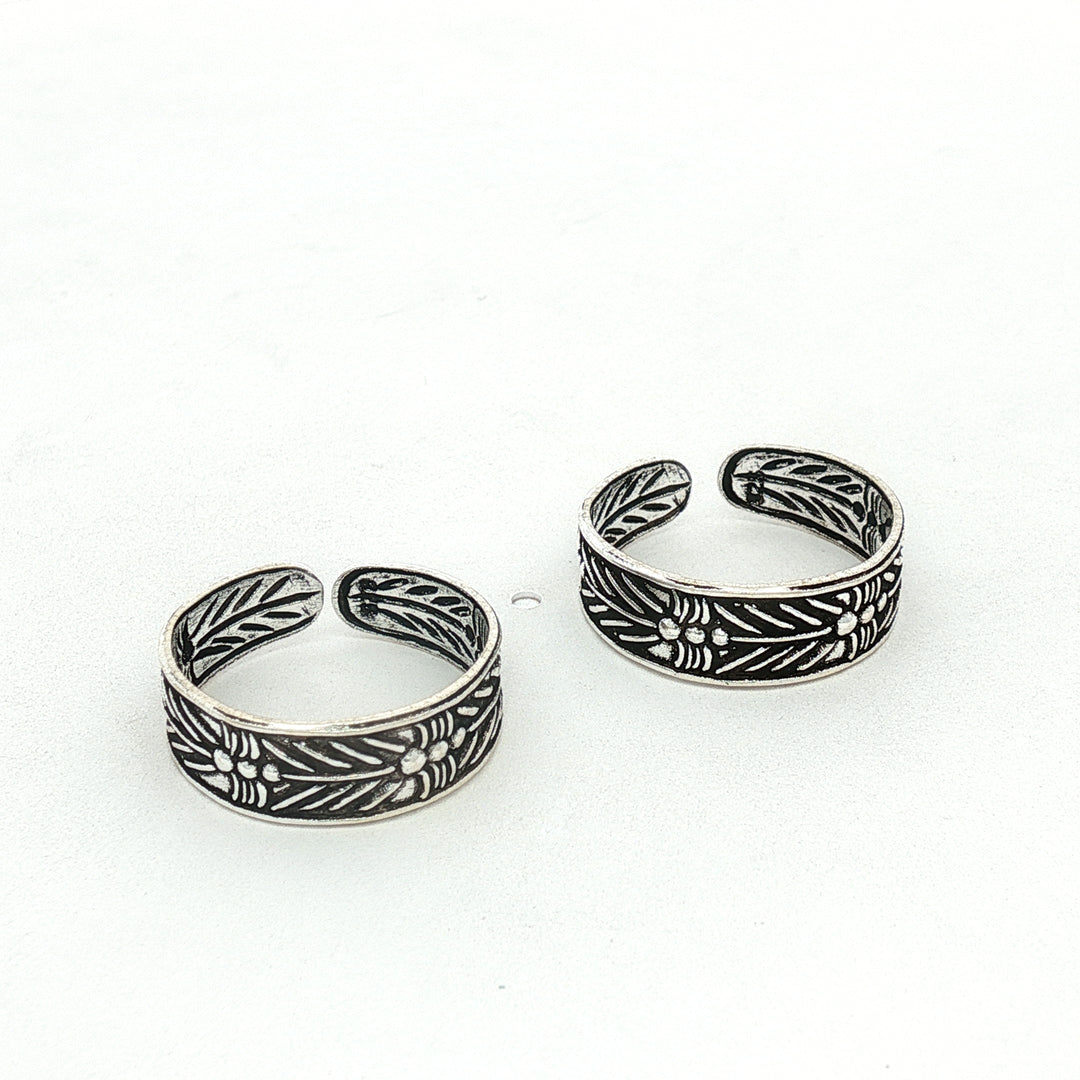 925 Sterling Silver Classic Adjustable Toe Ring