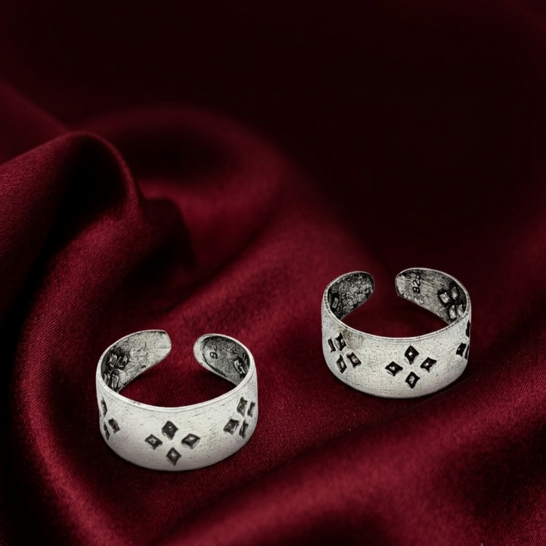 925 Sterling Silver Classic Adjustable Toe Ring