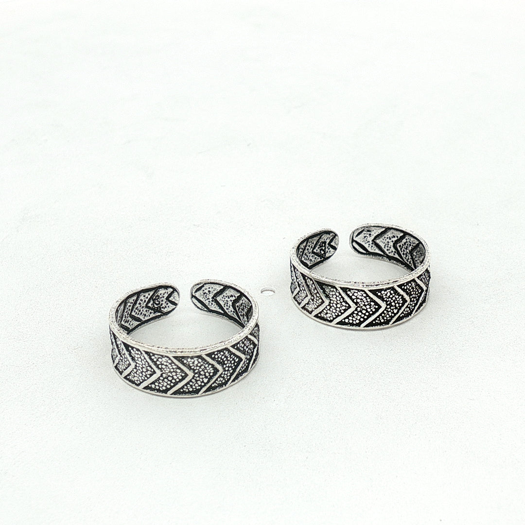 925 Sterling Silver Classic Adjustable Toe Ring