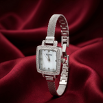 Load image into Gallery viewer, Women's 925 Sterling Silver Watch with Bracelet Belt