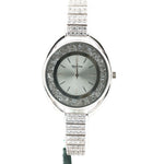 Load image into Gallery viewer, Elegant 925 Sterling Silver Crystal Studded Watch for Women