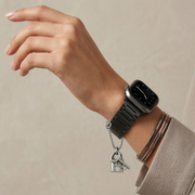 925 Sterling Silver Lock & Key Watch Charm