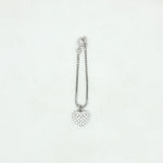 Load image into Gallery viewer, 925 Sterling Silver Heart Crystal Watch Charm For Women