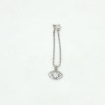 Load image into Gallery viewer, 925 Sterling Silver Evil Eye Watch Charm