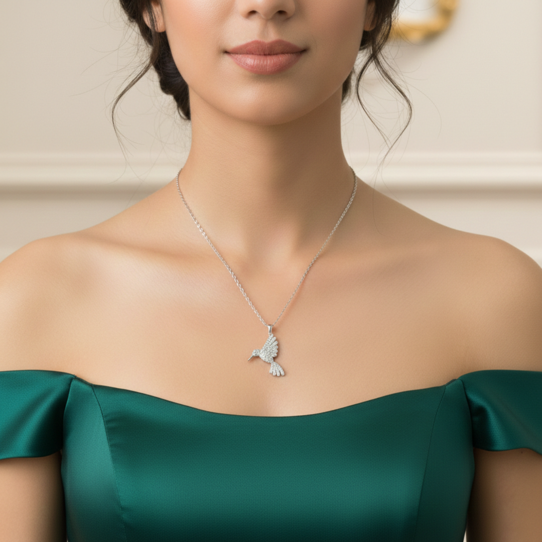 The Bird 925 Silver Necklace
