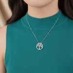 Load image into Gallery viewer, Tree of Life 925 Silver Necklace