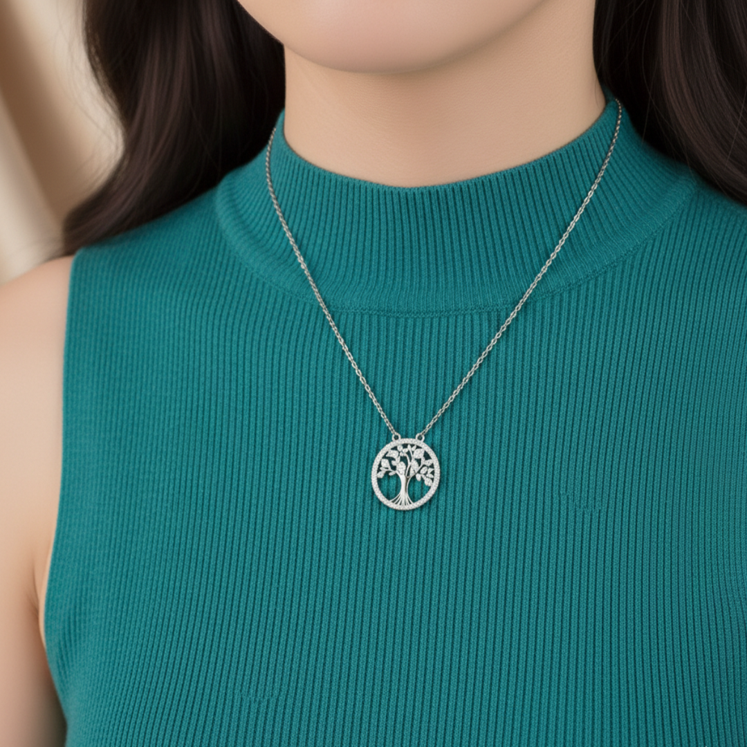 Tree of Life 925 Silver Necklace