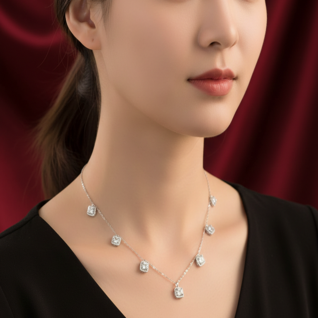 Sameera 925 Silver Necklace