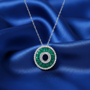 Supreme Circle 925 Silver Pendant Chain