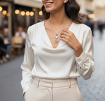 Load image into Gallery viewer, Swan Pendant Rose 925 Sterling Silver With Chain
