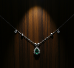 Load image into Gallery viewer, 925 Sterling Silver Classic Pendant With Pearl Chain Necklace with Adjustable Length For Women
