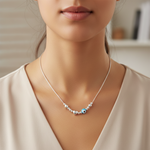 Load image into Gallery viewer, Evil Eye 925 Sterling Silver Necklace with Adjustable Length