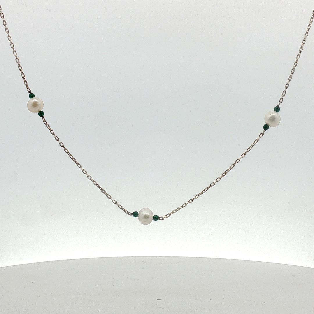 Premium 925 Sterling Silver Pearl Pendant Necklace
