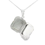 Load image into Gallery viewer, 925 Sterling Silver Openable Locket Pendant Necklace with Adjustable Length
