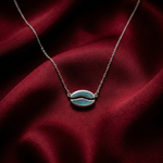 Load image into Gallery viewer, The Been That Wakes Up World 925 Sterling Silver Pendant Adjustable Chain with Message Postcard
