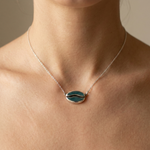 Load image into Gallery viewer, The Been That Wakes Up World 925 Sterling Silver Pendant Adjustable Chain with Message Postcard